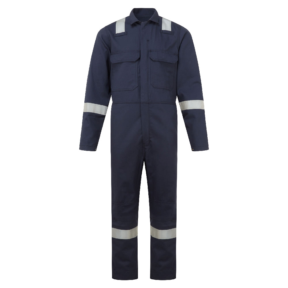 BZ506 - Bizweld Work FR Classic Coverall Navy Portwest